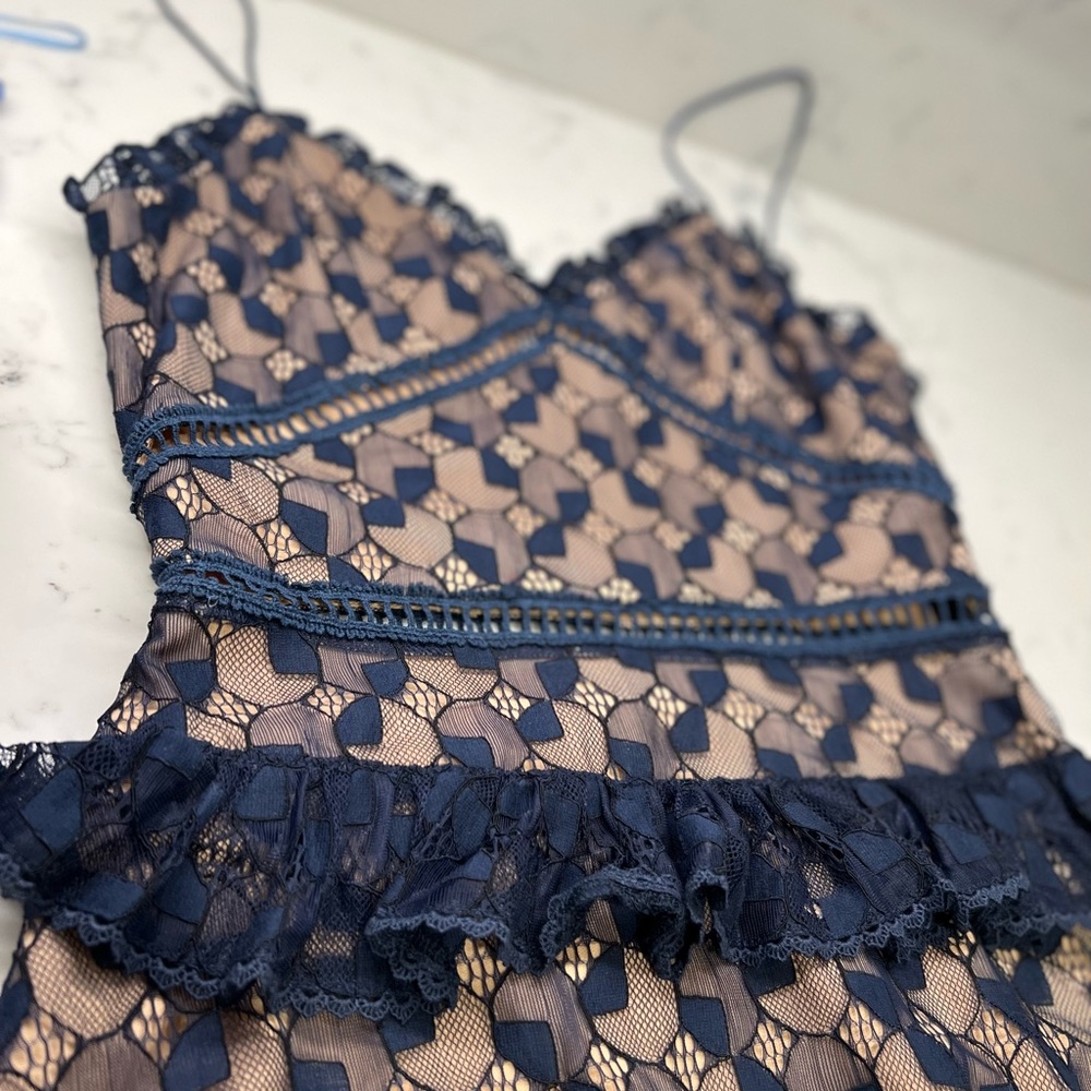 J.O.A Blue mini dress